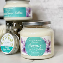 Load image into Gallery viewer, Amani’s Gynger Saffron Soy Wax Candle
