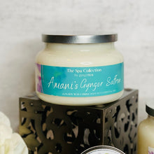 Load image into Gallery viewer, Amani’s Gynger Saffron Soy Wax Candle