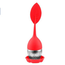 Load image into Gallery viewer, Silicone Leaf Tea Infuser