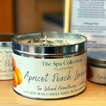 Load image into Gallery viewer, Apricot Peach Lavender Soy Wax Candle