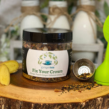 Load image into Gallery viewer, Fix Your Crown (Mango Peach Gynger Infusion Green Tea)