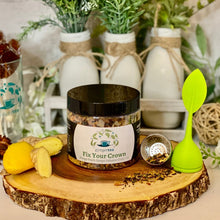 Load image into Gallery viewer, Fix Your Crown (Mango Peach Gynger Infusion Green Tea)