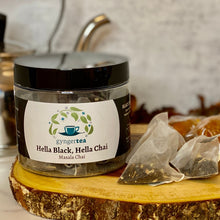 Load image into Gallery viewer, Hella Black, Hella Chai (Masala Chai)