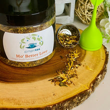 Load image into Gallery viewer, Mo’Better Love (Ginger Peach Turmeric Infusion Green Tea)