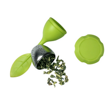 Load image into Gallery viewer, Silicone Leaf Tea Infuser