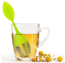 Load image into Gallery viewer, Silicone Leaf Tea Infuser