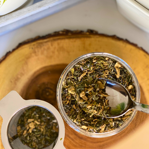 Soulful Serenade (Lavender Peppermint Ginger Green Tea)