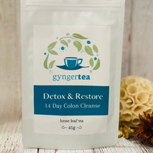 Load image into Gallery viewer, Detox &amp; Restore (14 Day Colon Cleanse) -- Gynger Black Collection
