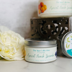 Apricot Peach Lavender Soy Wax Candle