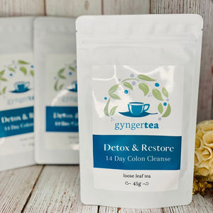 Detox & Restore (14 Day Colon Cleanse) -- Gynger Black Collection