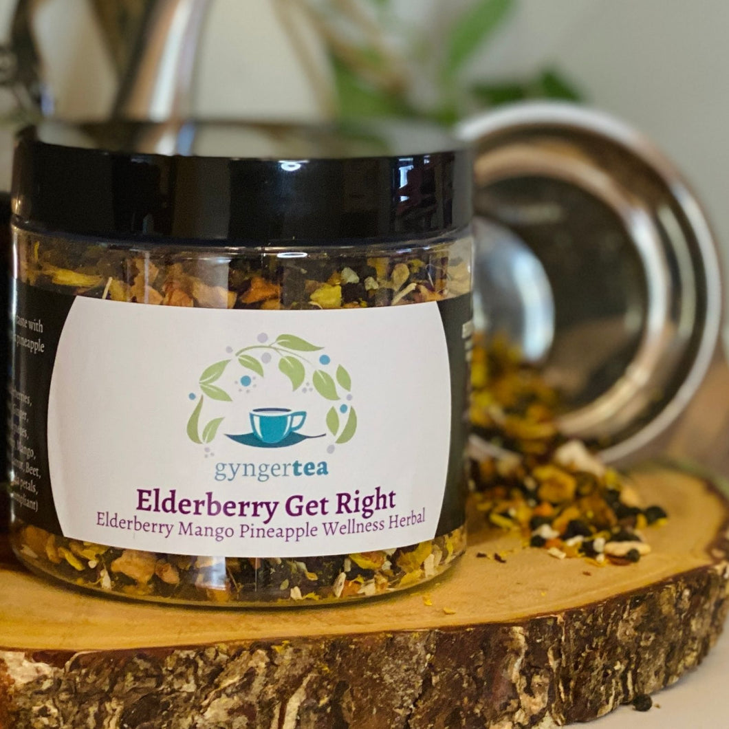 Elderberry Get Right Elderberry Mango Pineapple Wellness Herbal