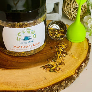 Mo’Better Love (Ginger Peach Turmeric Infusion Green Tea)