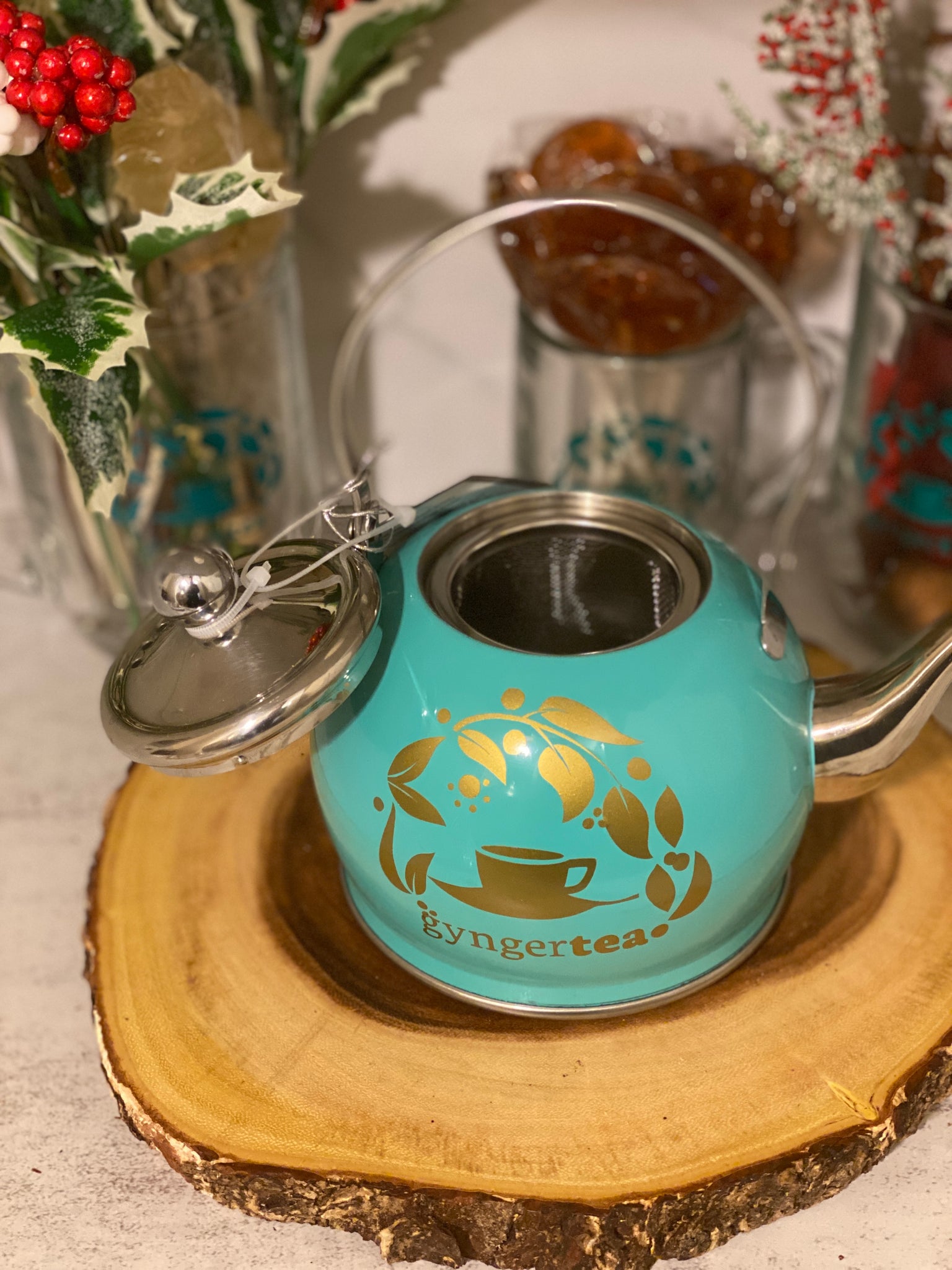 Small Infuser Tea Pot – Gynger Tea House