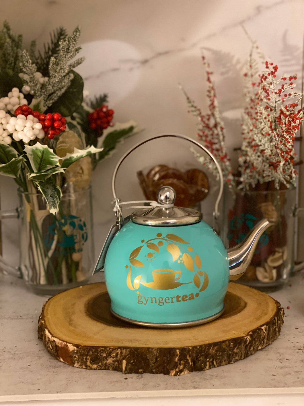 Small Infuser Tea Pot – Gynger Tea House